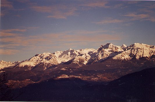 Couch de soleil sur Belledonne